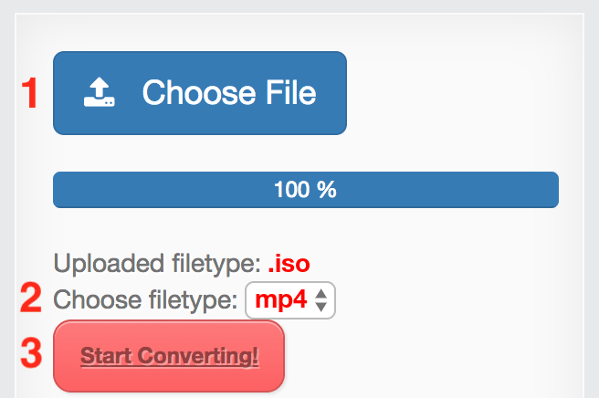 How to convert ISO files online to MP4